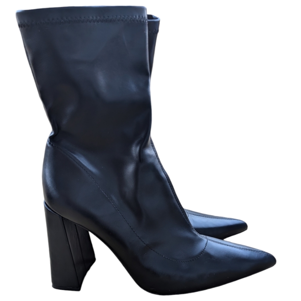 Zara ankle heeled boots